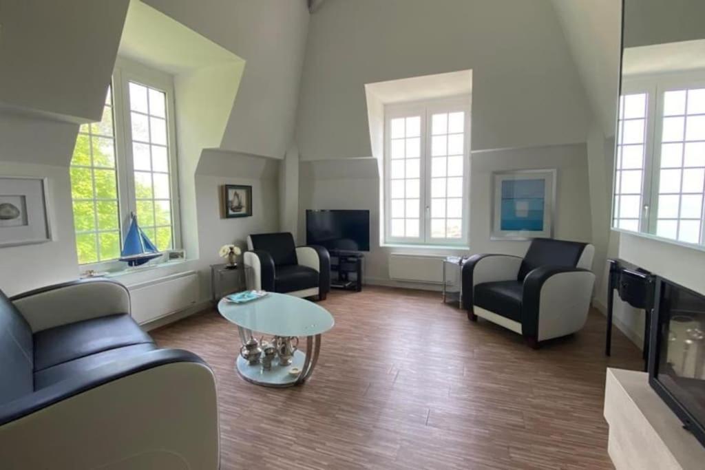 Le Grand Large Superbe Appartement Vue Sur Mer Hautot-sur-Mer Eksteriør billede