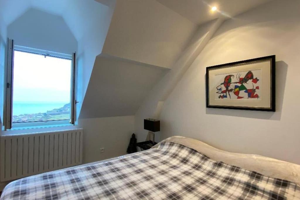 Le Grand Large Superbe Appartement Vue Sur Mer Hautot-sur-Mer Eksteriør billede